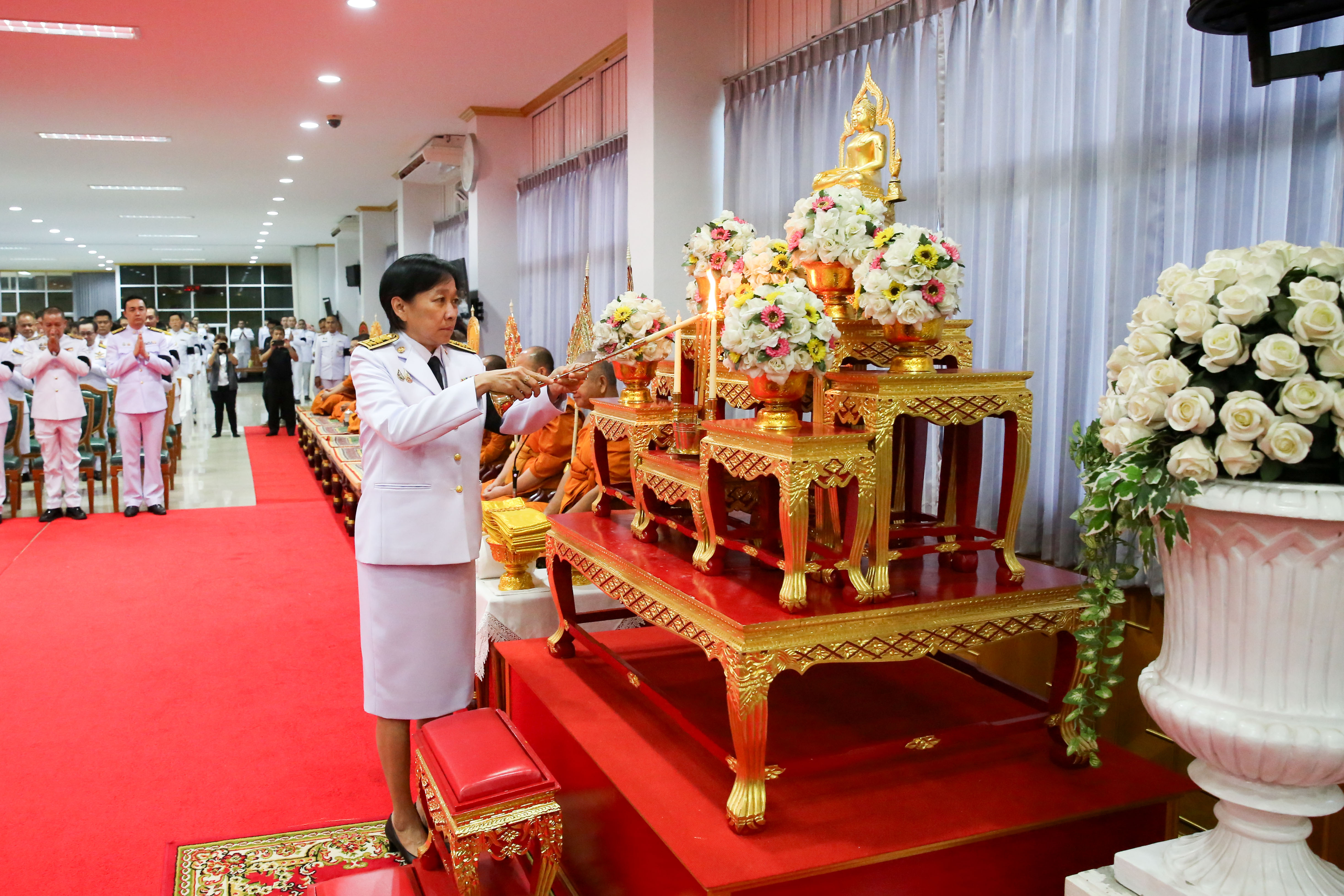 จังหวัดพิจิตร ประกอบพิธีบำเพ็ญกุศลปัณรสมวาร (ครบ 15 วัน) อุทิศถวายเป็นพระราชกุศลแด่สมเด็จพระเจ้าลูกเธอ เจ้าฟ้าพัชรกิติยาภา นเรนทิราเทพยวดี กรมหลวงราชสาริณีสิริพัชร มหาวัชรราชธิดา