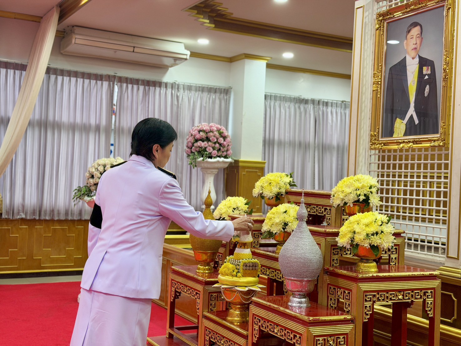 จ.พิจิตร จัดพิธีเจริญพระพุทธมนต์ พิธีทางศาสนามหามงคล และทำบุญตักบาตรถวายพระราชกุศล เนื่องในโอกาสวันเฉลิมพระชนมพรรษาพระบาทสมเด็จพระเจ้าอยู่หัว 28 กรกฎาคม 2569