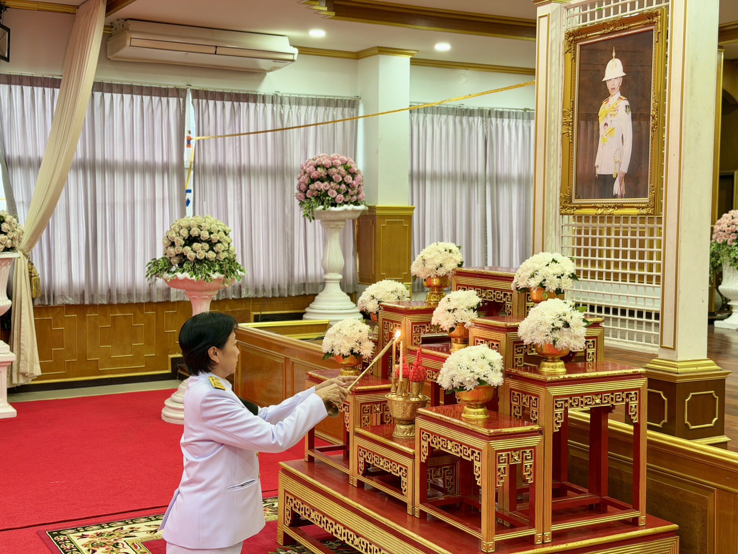 จ.พิจิตร จัดพิธีบำเพ็ญกุศลปัญญาสมวาร (50 วัน) เพื่ออุทิศถวายเป็นพระกุศลแด่ สมเด็จพระเจ้าลูกเธอ เจ้าฟ้าพัชรกิติยาภา นเรนทิราเทพยวดี กรมหลวงราชสาริณีสิริพัชร มหาวัชรราชธิดา