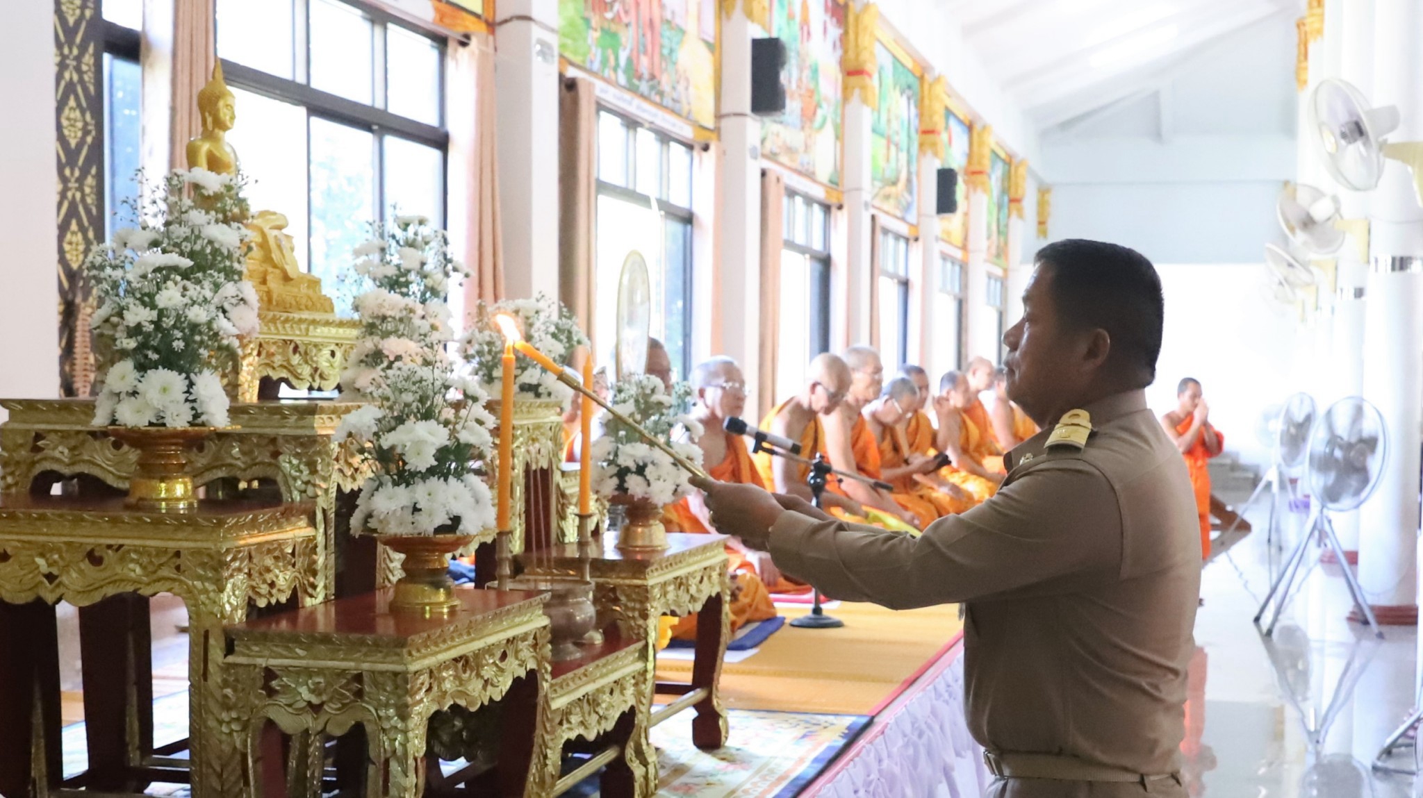 จ.พิจิตร จัดพิธีสวดพระพุทธมนต์และเจริญจิตตภาวนาอุทิศถวายพระราชกุศลแด่สมเด็จพระนางเจ้าสิริกิติ์ พระบรมราชินีนาถ พระบรมราชชนนีพันปีหลวง และอุทิศถวายพระกุศลสมเด็จพระเจ้าลูกเธอ เจ้าฟ้าพัชรกิติยาภา นเรนทิราเทพยวดี กรมหลวงราชสาริณีสิริพัชร มหาวัชรราชธิดา ณ วัดหนองตะเคียน อ.สากเหล็ก