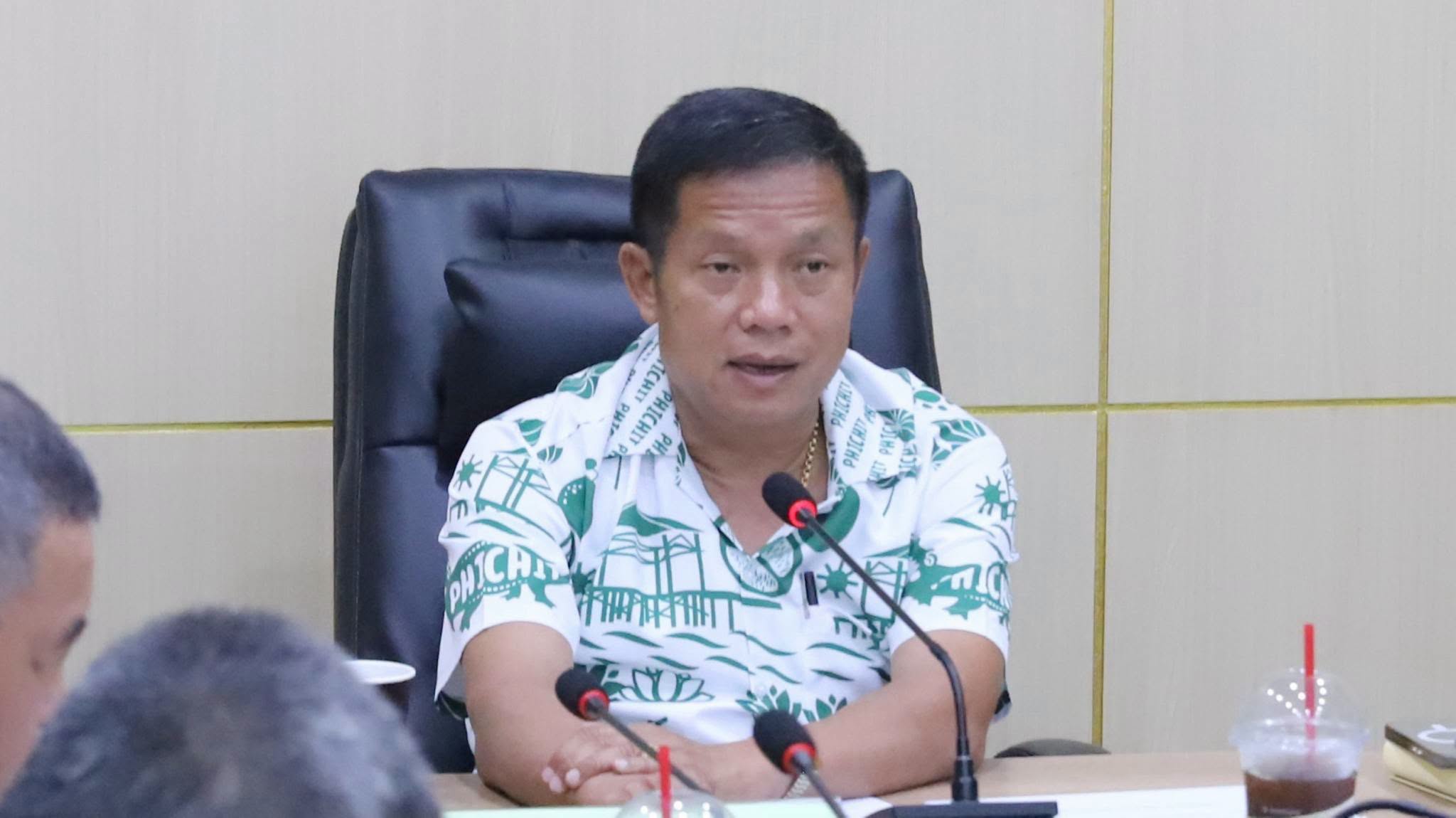 รองผู้ว่าฯ พิจิตร &ldquo;ธนิต ภูมิถาวร&rdquo; ประชุมคณะกรรมการฝ่ายสถานที่และฝ่ายก่อสร้างซุ้มถวายดอกไม้จันทน์ ครั้งที่ 1/2569 เตรียมการจัดพิธีถวายดอกไม้จันทน์สำหรับประชาชนในจังหวัดพิจิตร งานพระราชพิธีถวายพระเพลิงพระบรมศพพระพันปีหลวง